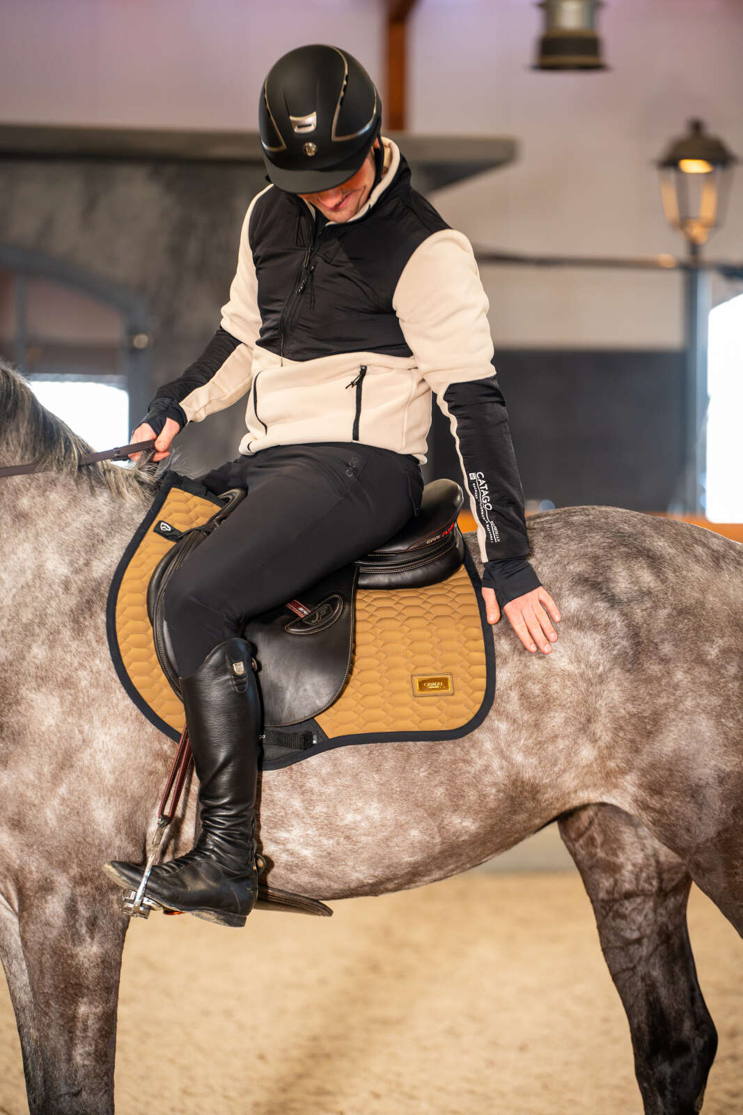 Catago Men Neil fleece ridejakke