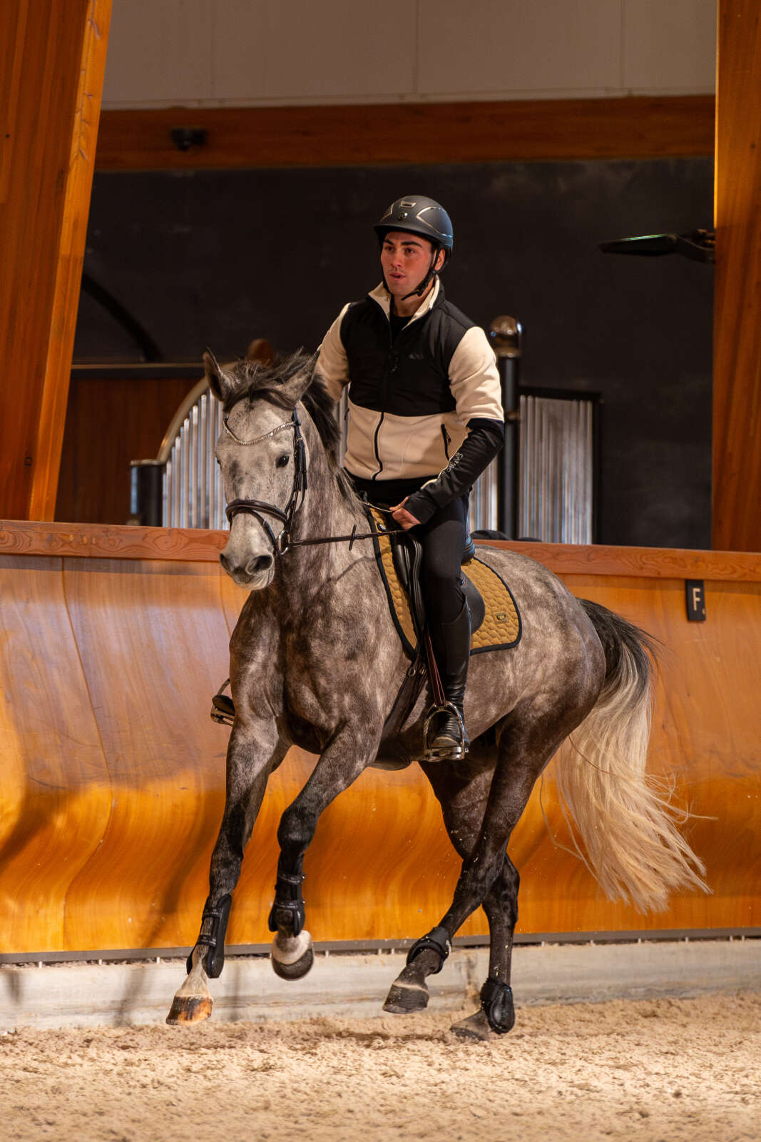 Catago Men Neil fleece riding jacket