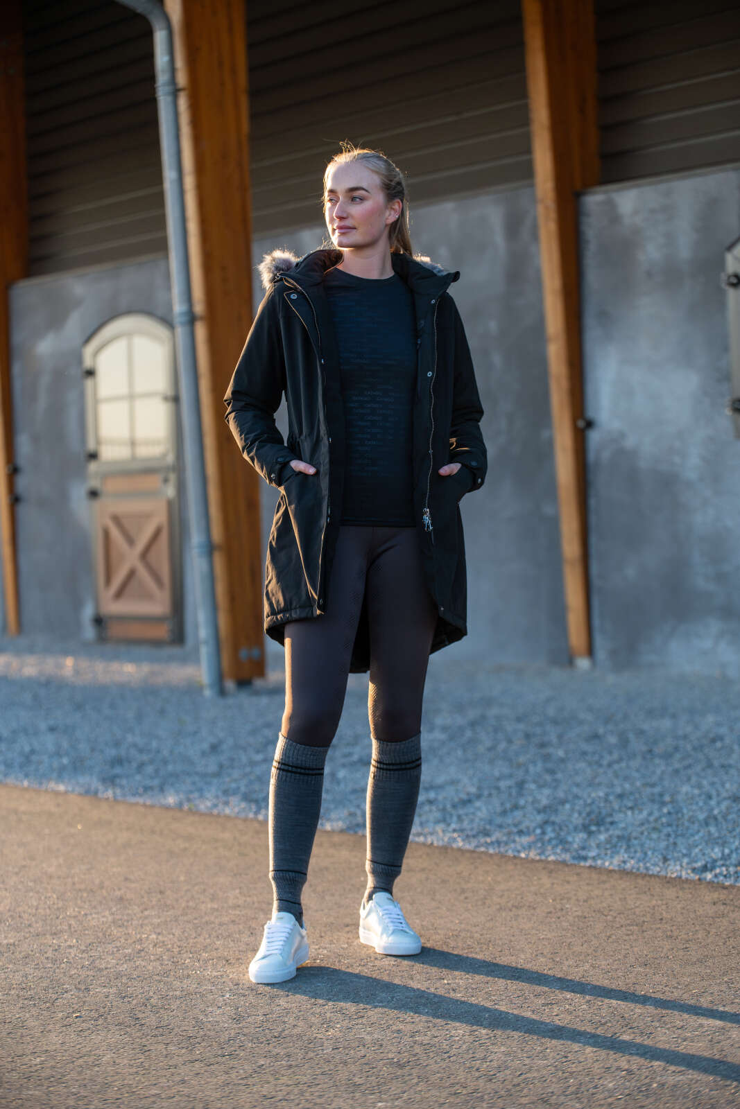 Catago Panola teddy riding tights Fullgrip