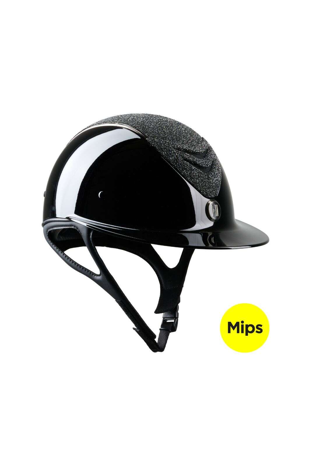 One K MIPS Avancé-ridehjelm - Glitter top og front