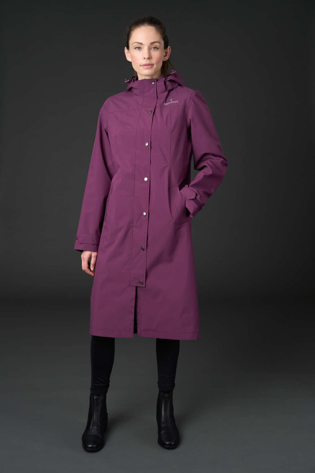 Equipage Heaven long riding rain coat