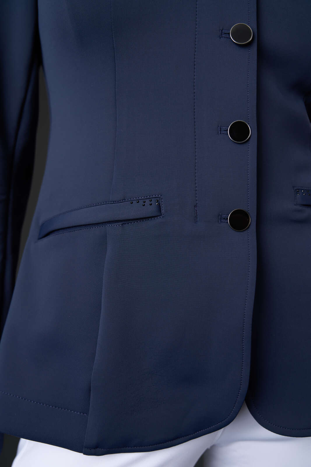 Equipage Monroe show jacket with rhinestone details