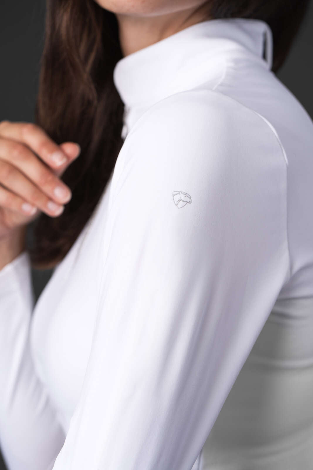 CATAGO Vinica ridebluse med half-zip