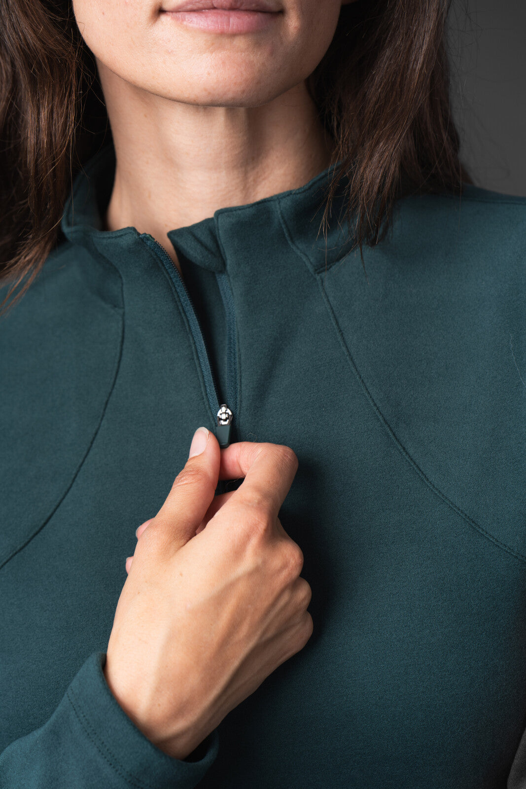 CATAGO Violetta Half-zip pullover