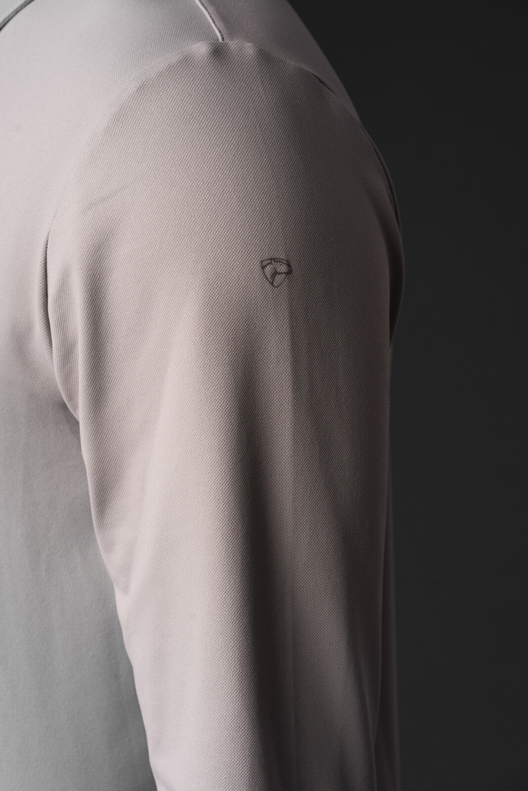 CATAGO MEN Victor long sleeve zip polo