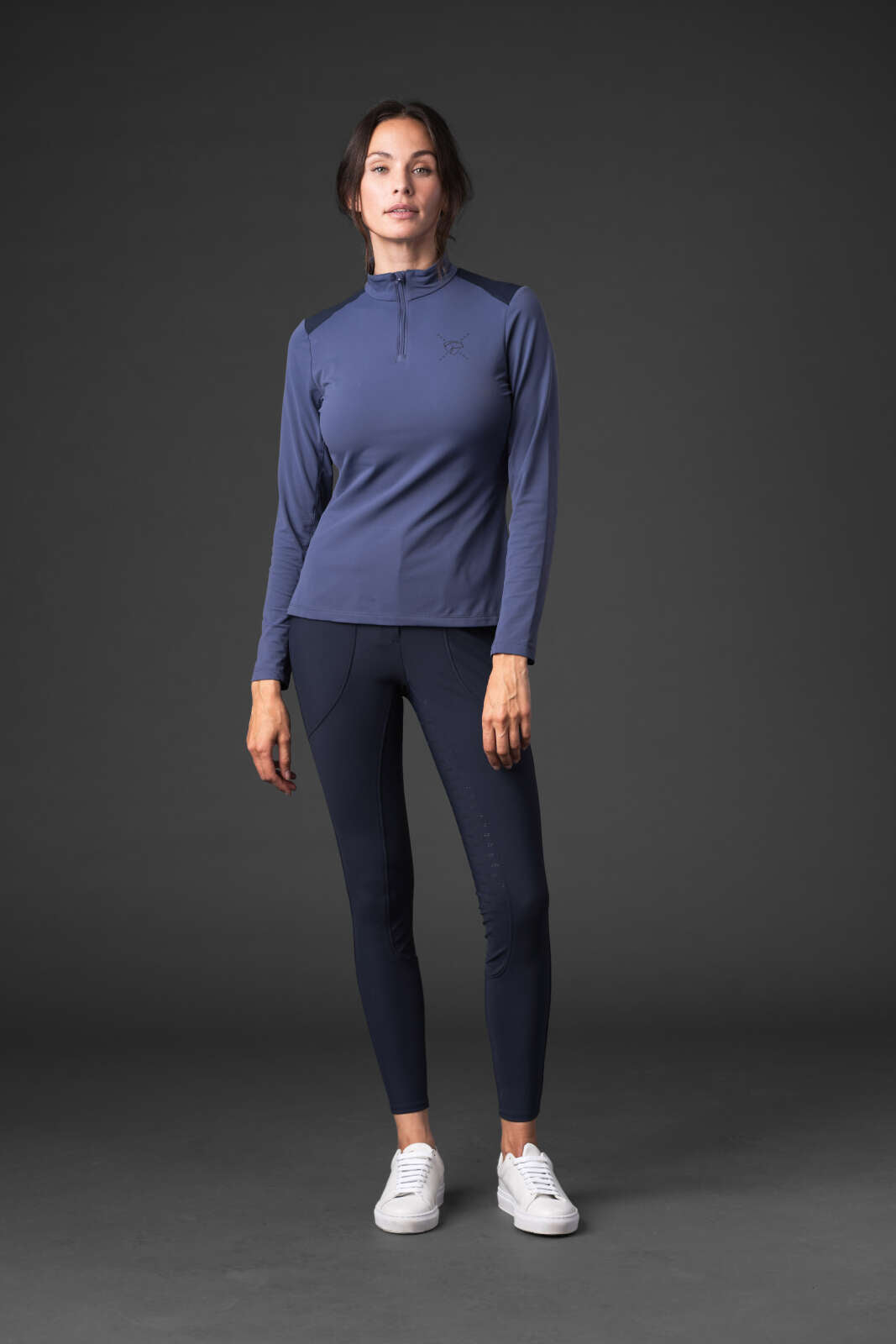 CATAGO Vivian Pullover med half-zip