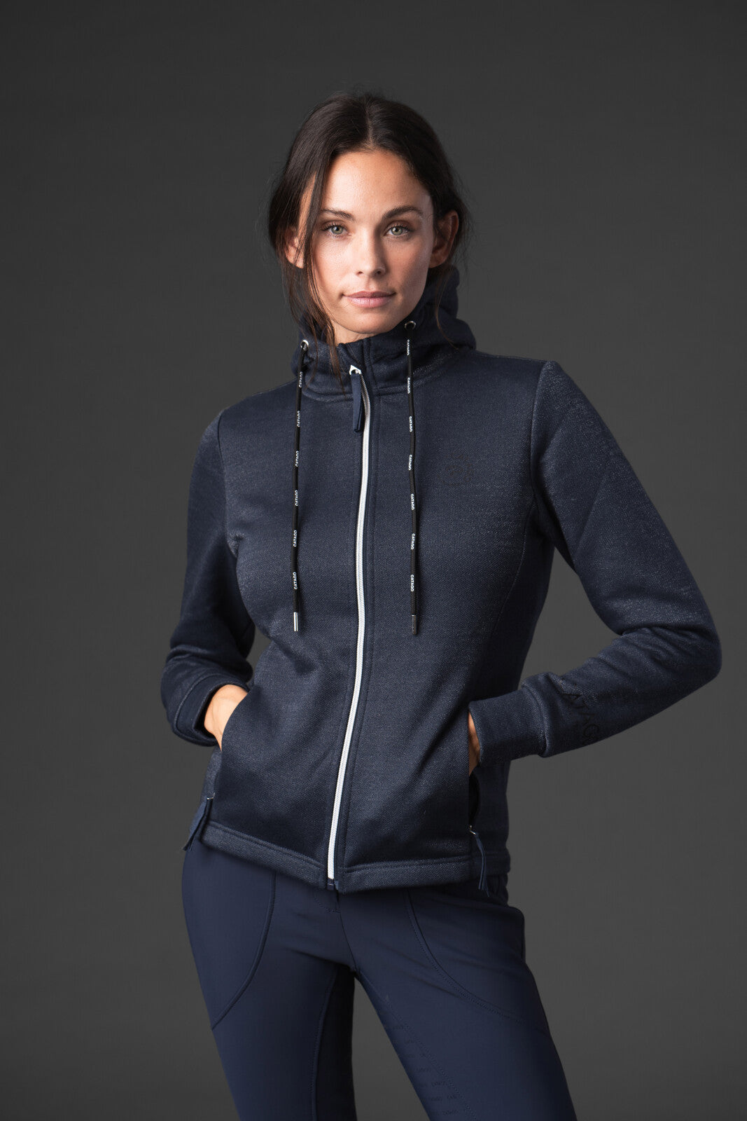 CATAGO Natalie Hoodie med dragkedja