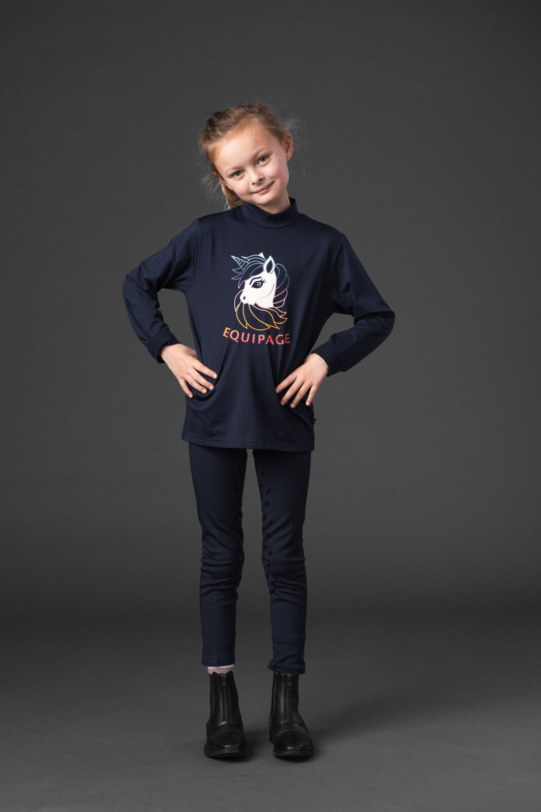 Equipage Vella kids unicorn pullover