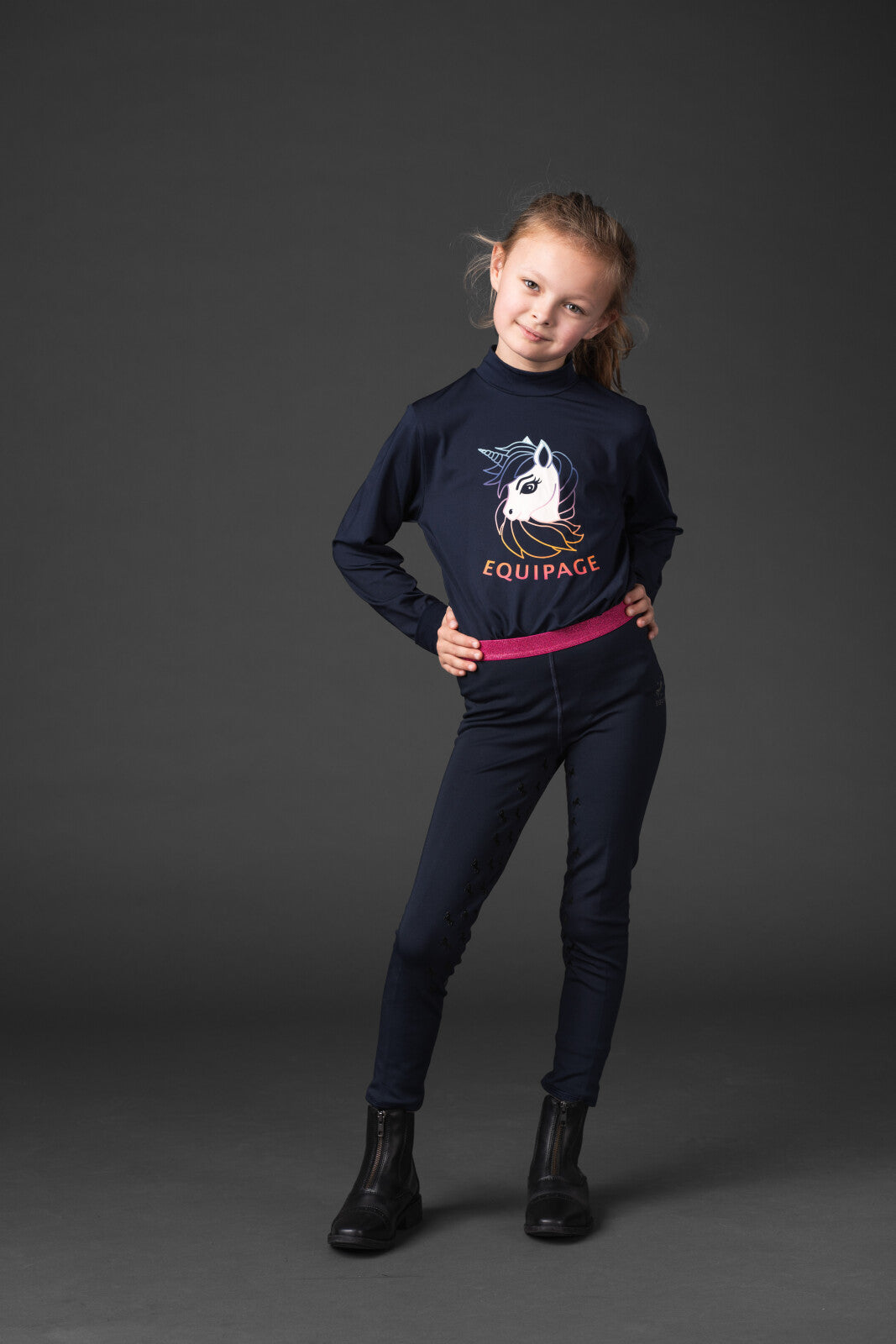 Equipage Vella kids unicorn pullover
