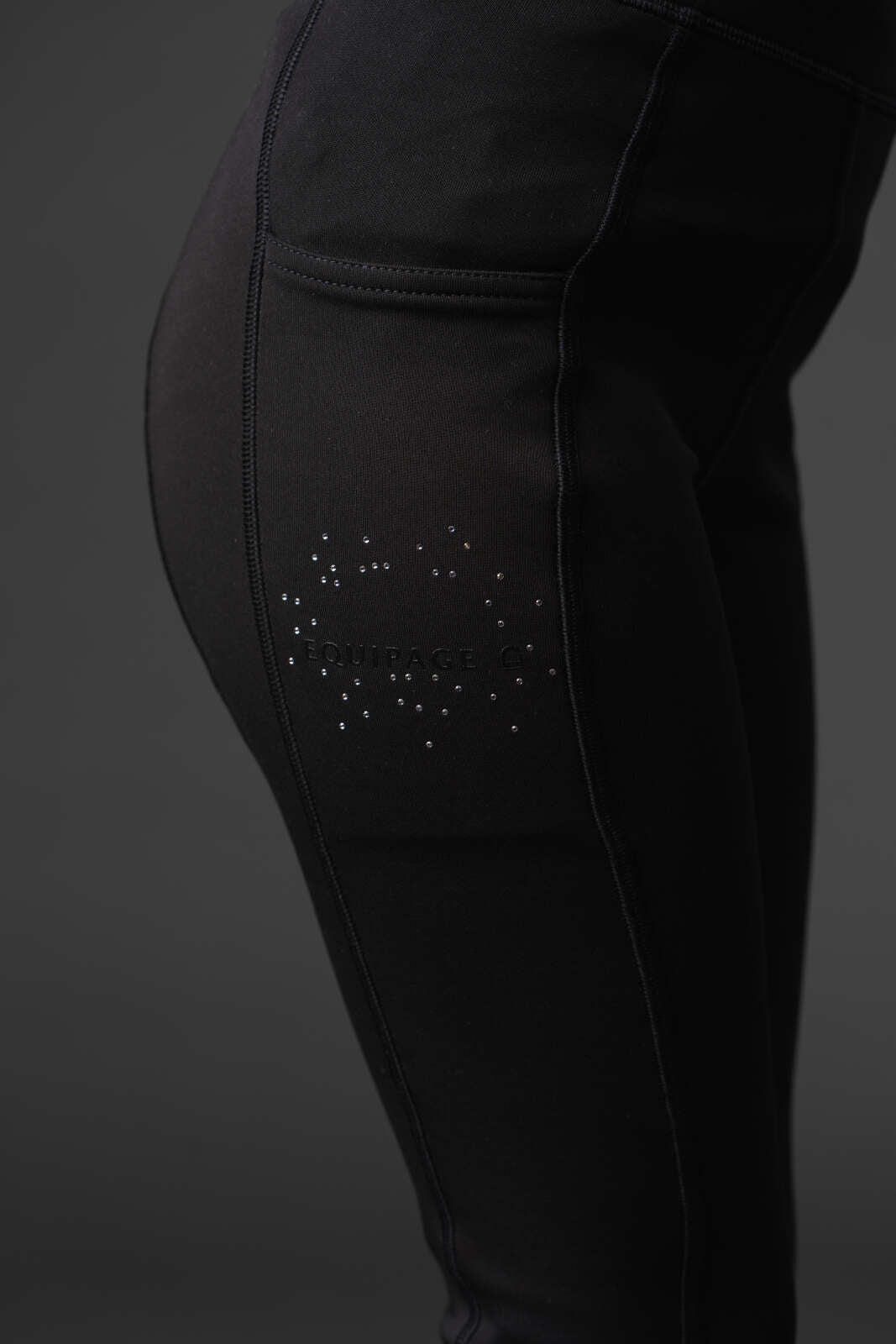 Equipage Sophia fullgrip vinter ridetights til børn