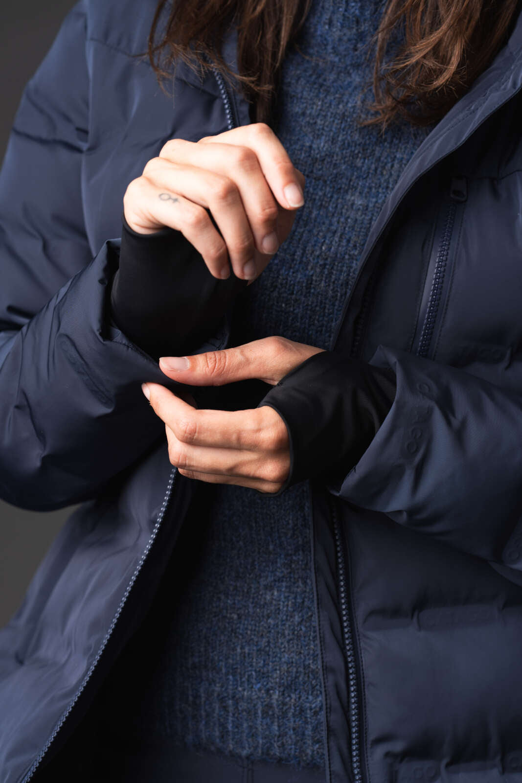 CATAGO Vita long padded riding jacket