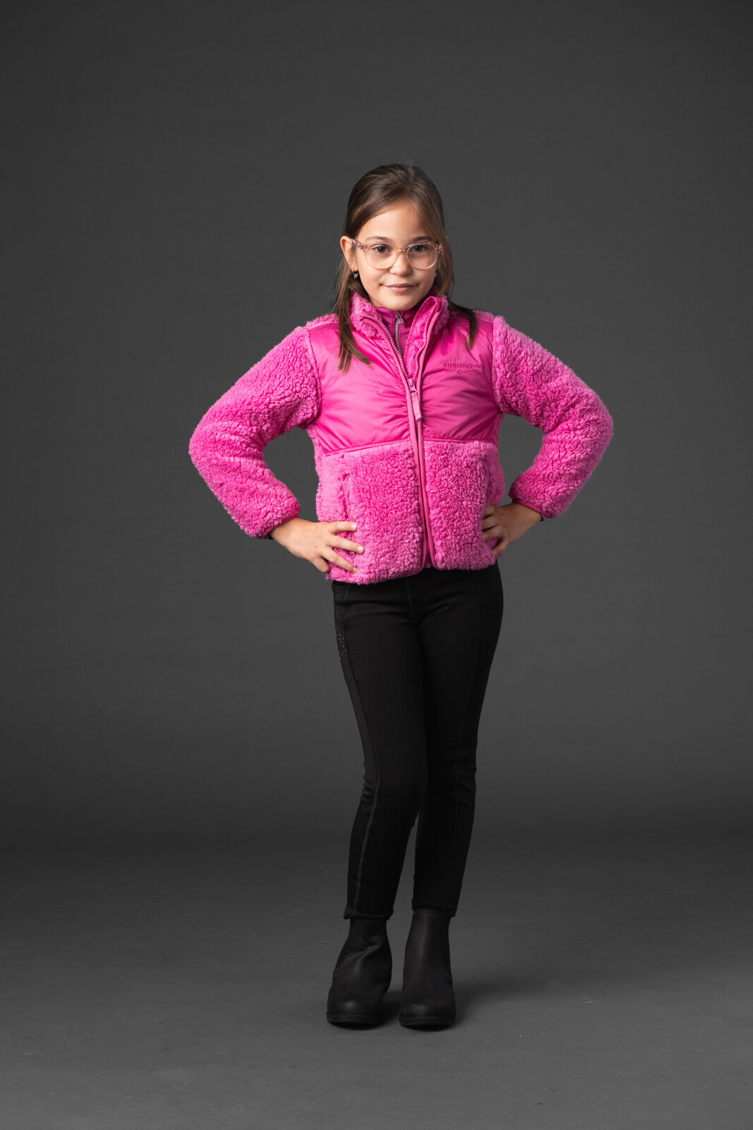 Equipage Vega teddy riding sweater for kids