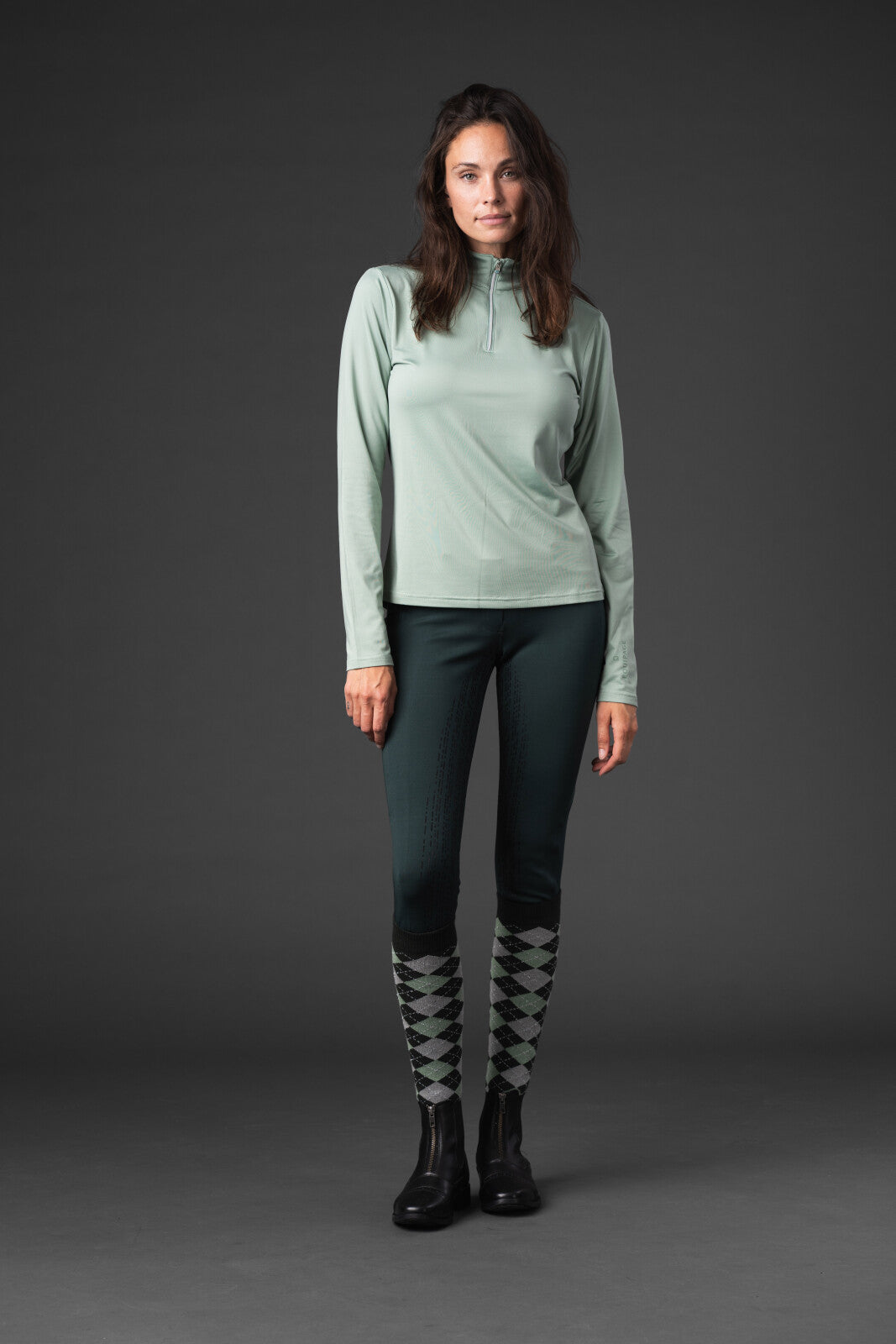 Equipage Kolyma long sleeve riding blouse