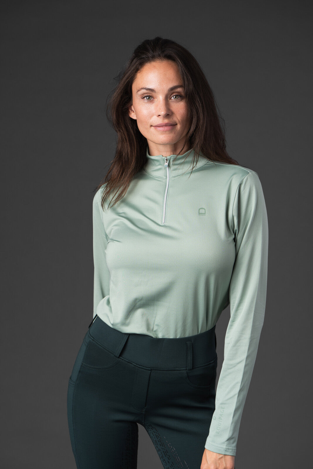 Equipage Kolyma long sleeve riding blouse