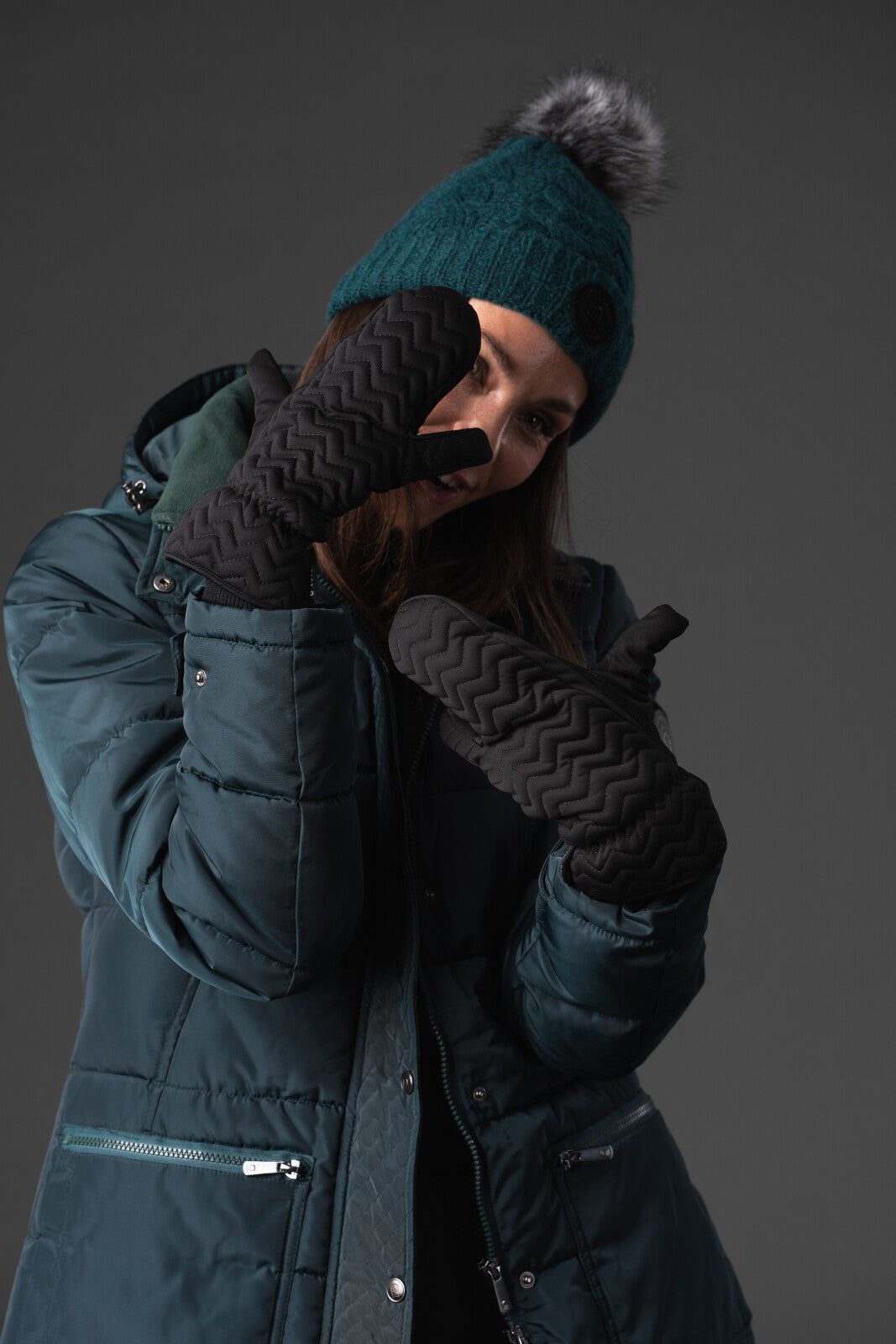 Equipage Verly 3-Finger Mittens for kids