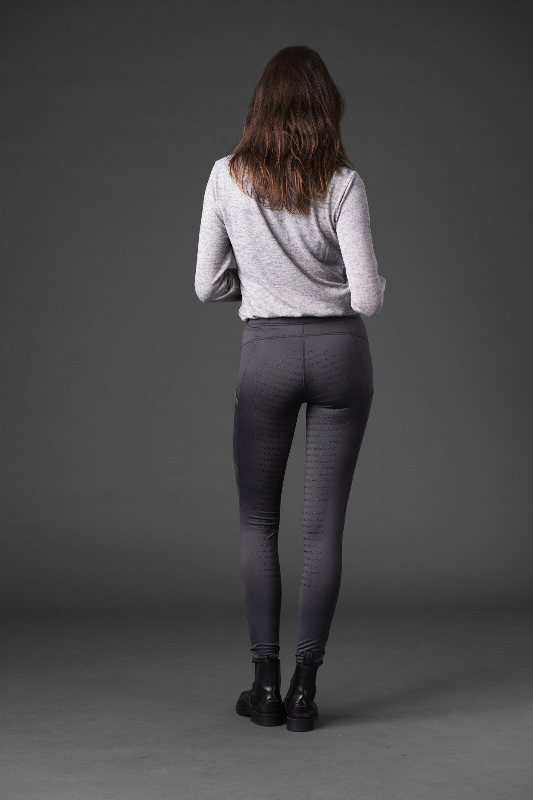Equipage Stacey long sleeve half-zip riding shirt