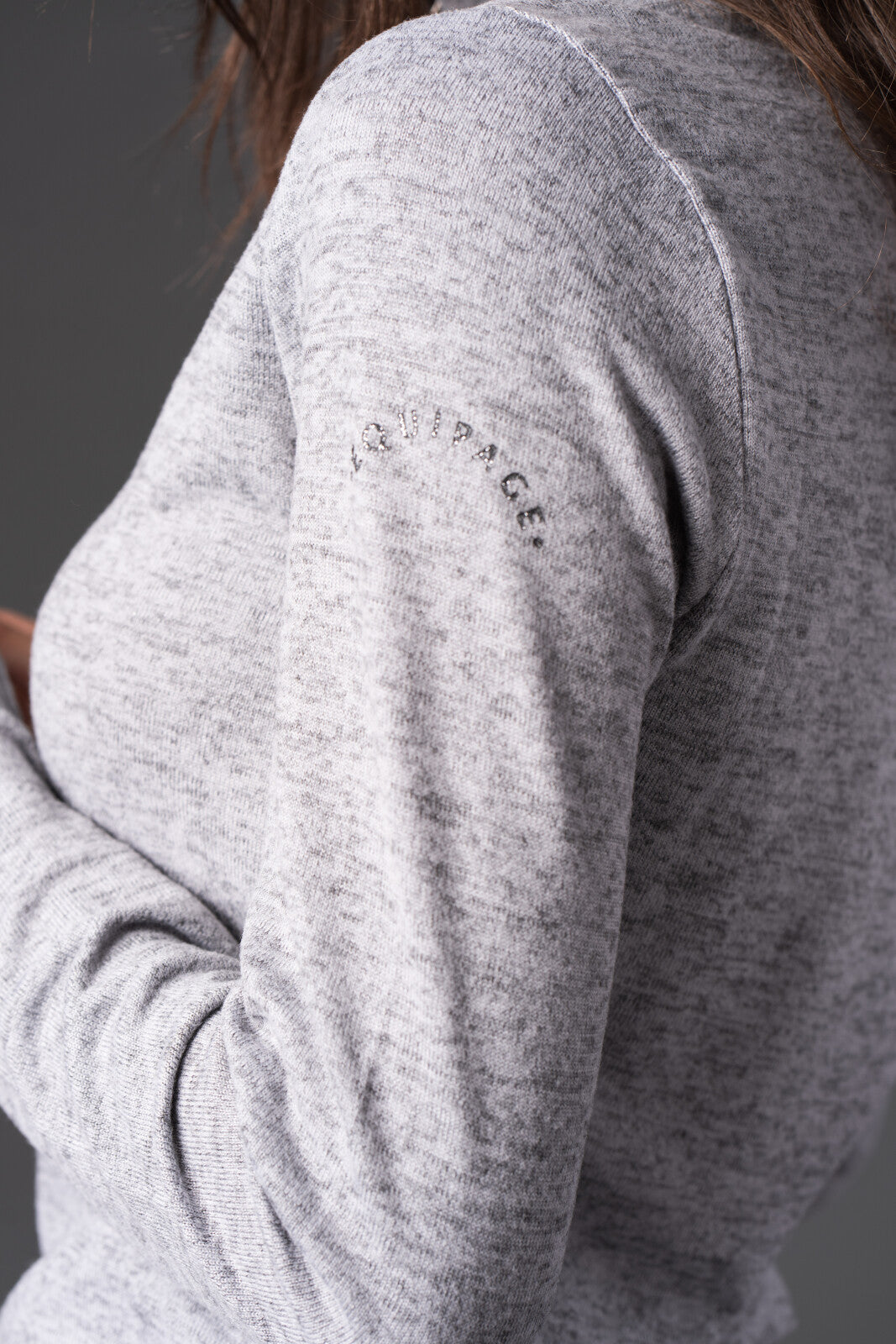 Equipage Stacey long sleeve half-zip riding shirt