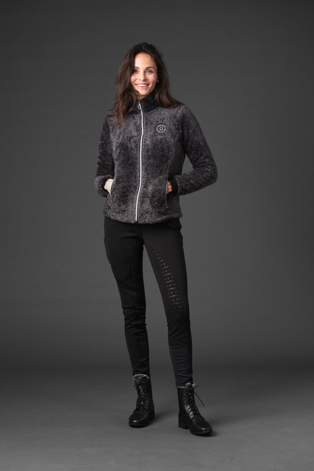 Equipage Vinnie teddy zip jacket