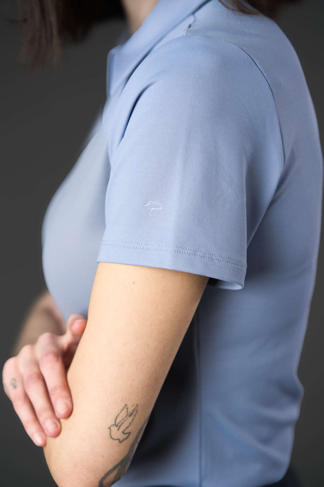 Catago Nash zip polo kortærmet ridebluse