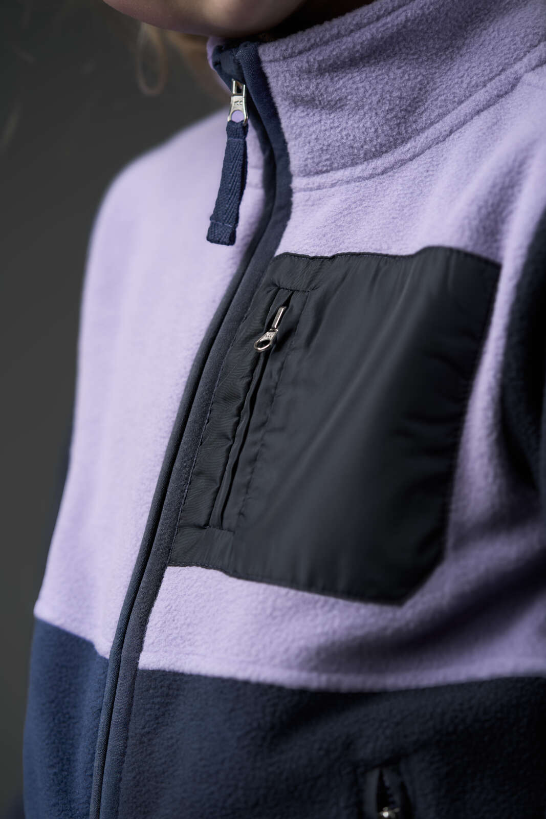 Equipage Allison-fleecejakke til børn