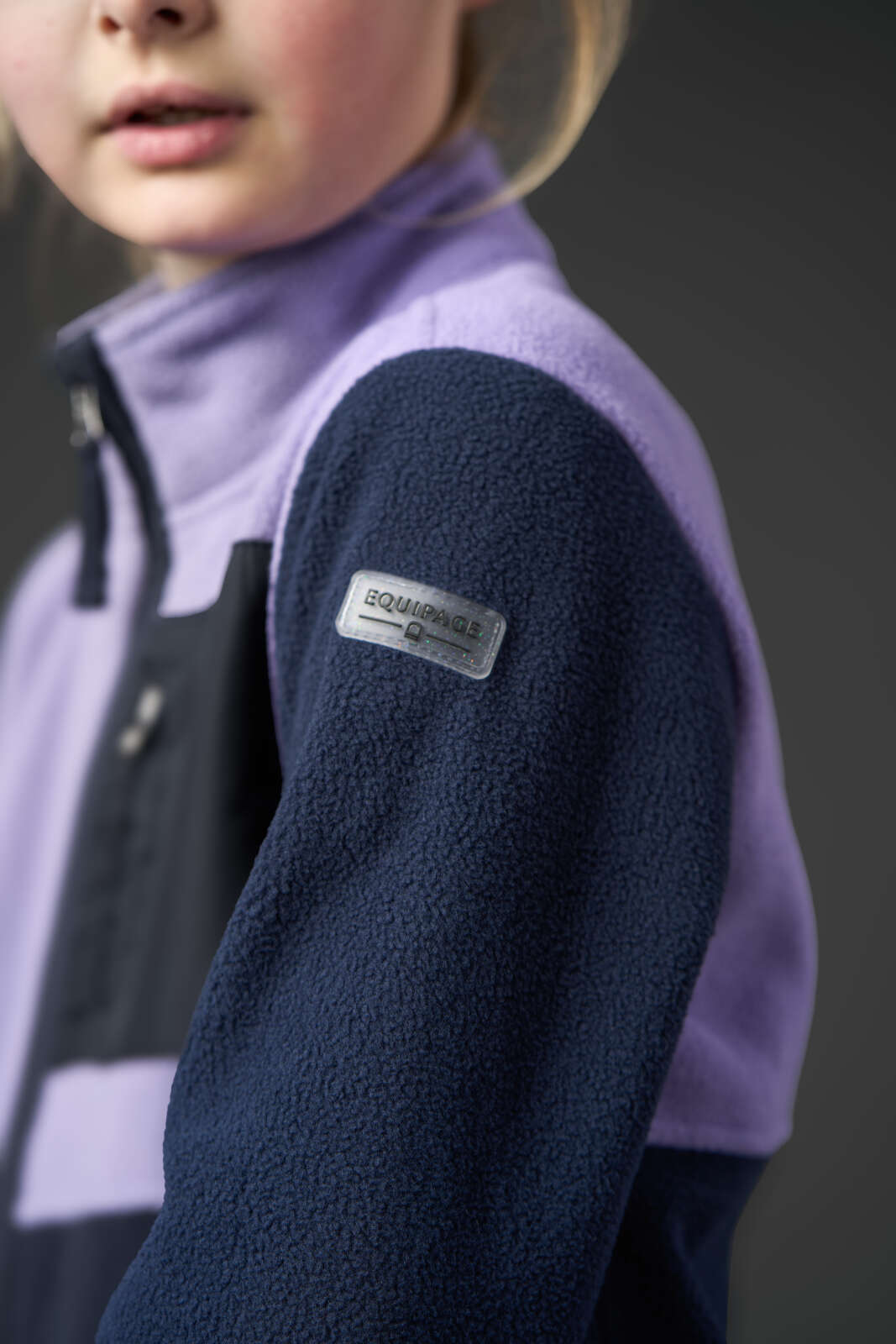 Equipage Allison-fleecejakke til børn