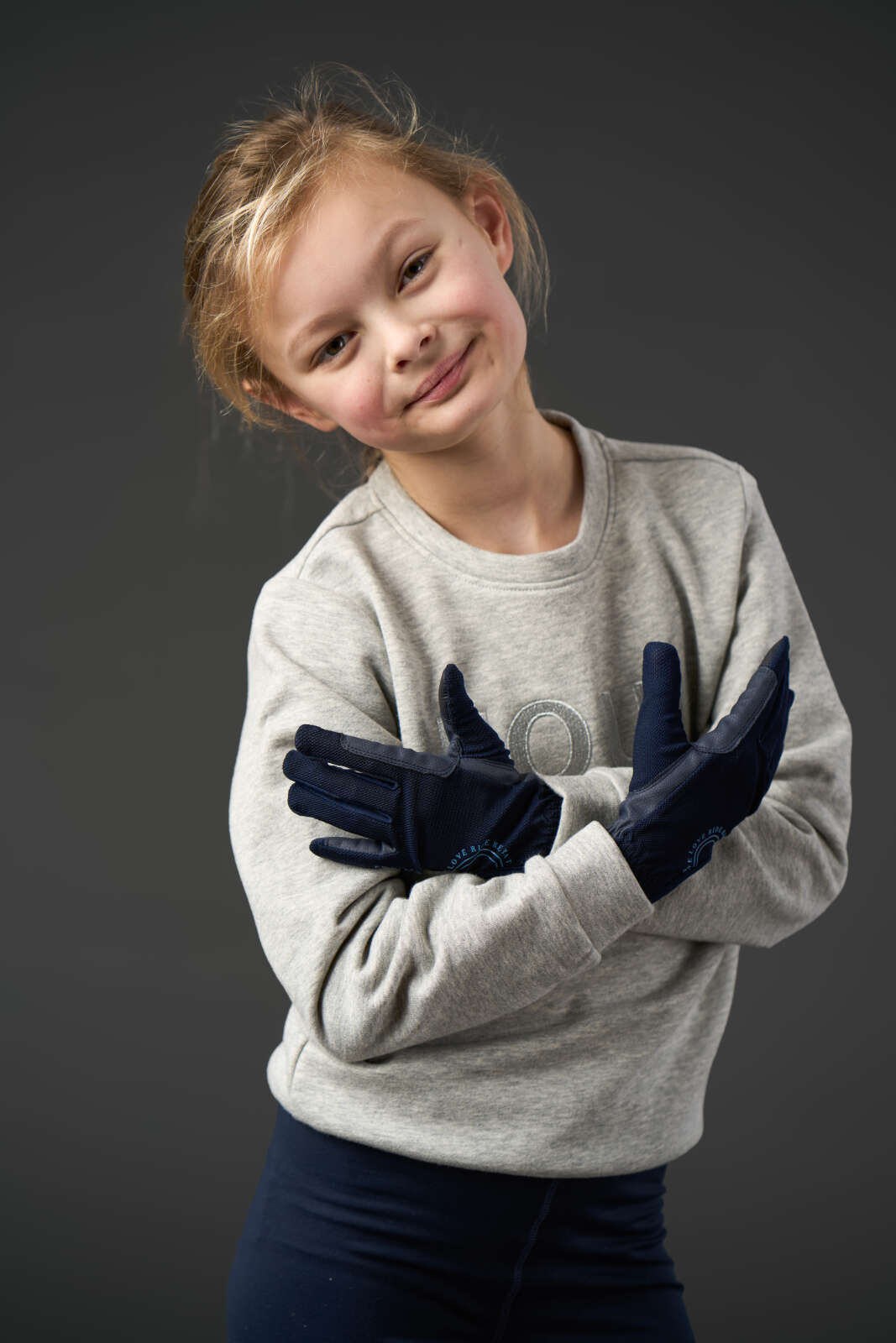 Equipage Terina mesh riding gloves for kids