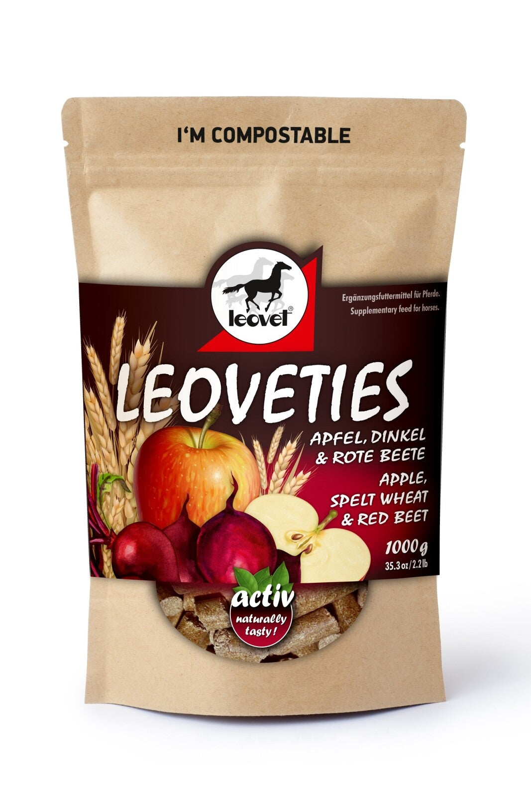 Leovet leoveties Apple, Speal Wheat & Red Beet