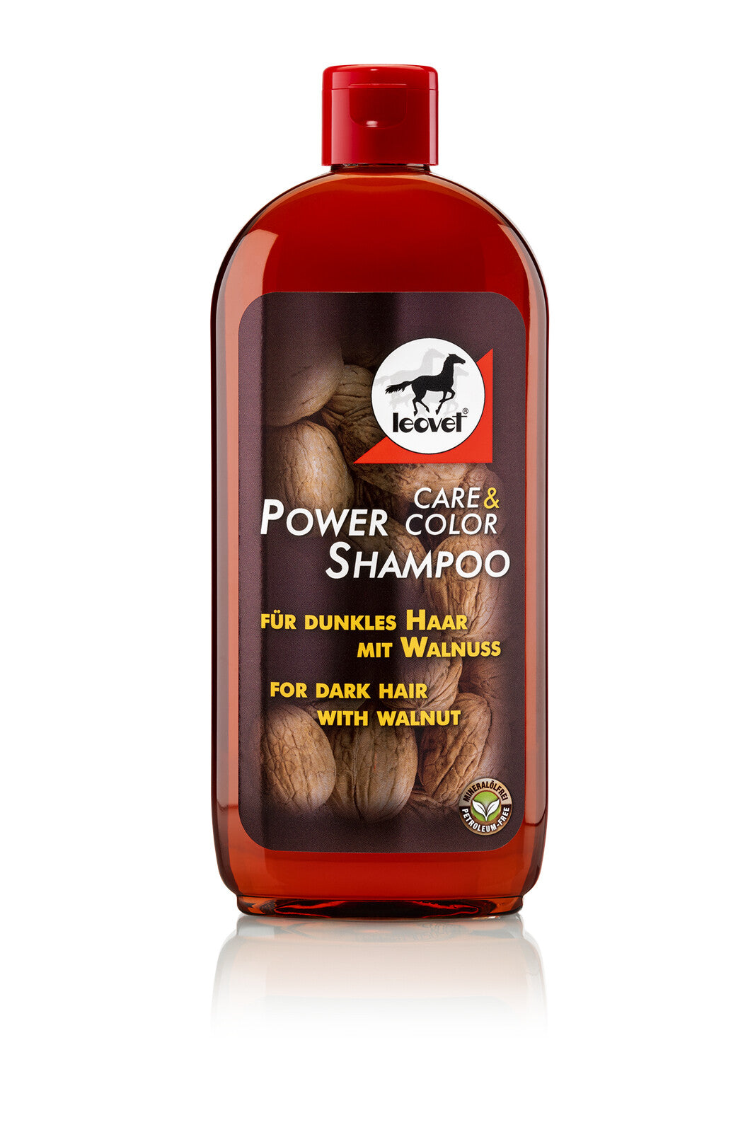 Leovet Power shampoo  with walnut for dark horses