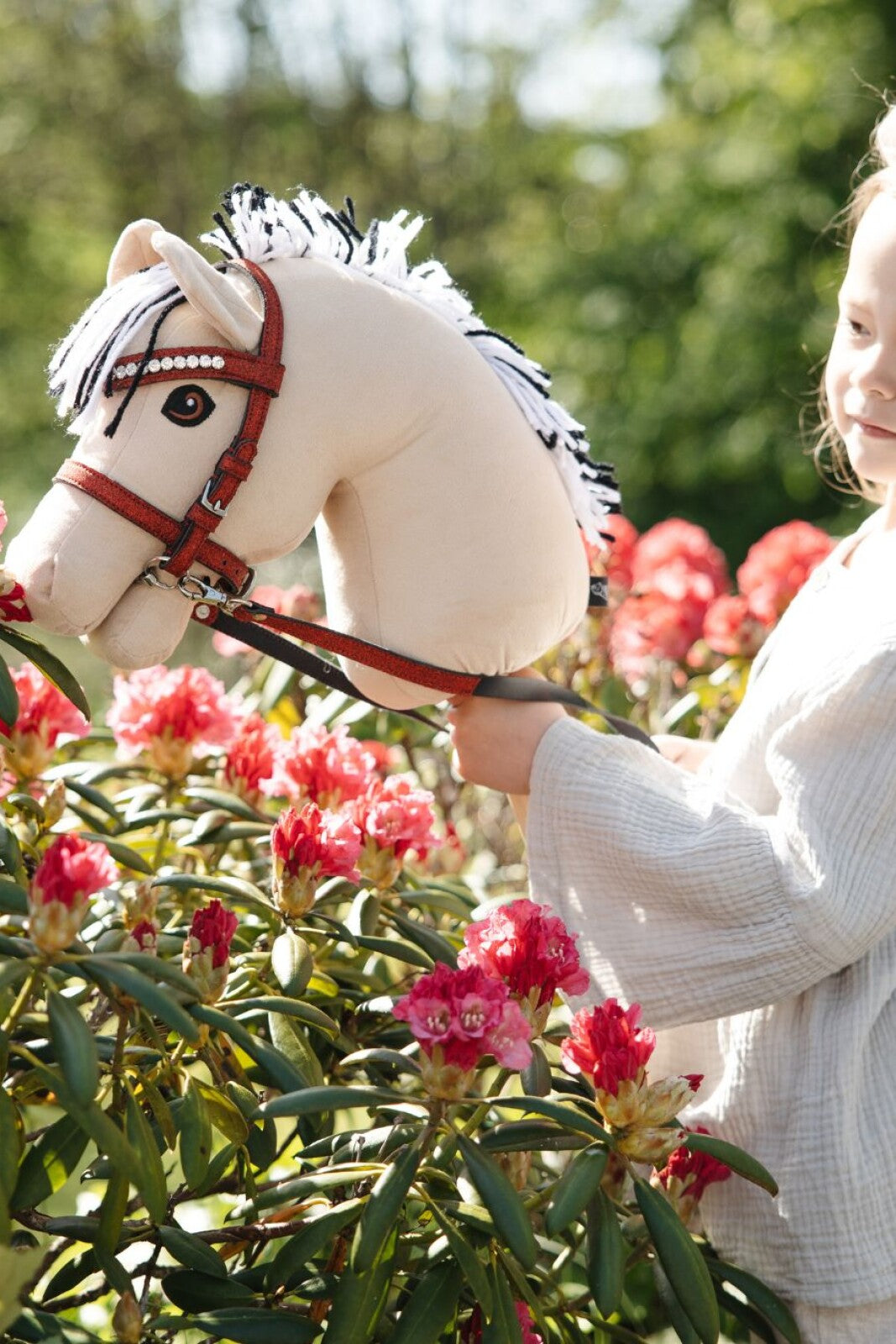 My Hobby Horse Trense, rød glitter