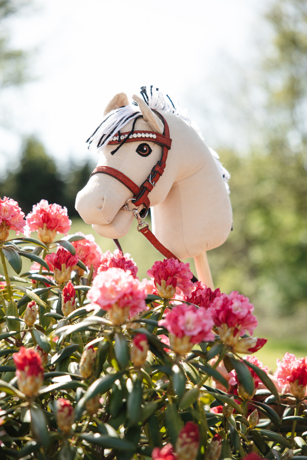 My Hobby Horse Trense, rød glitter