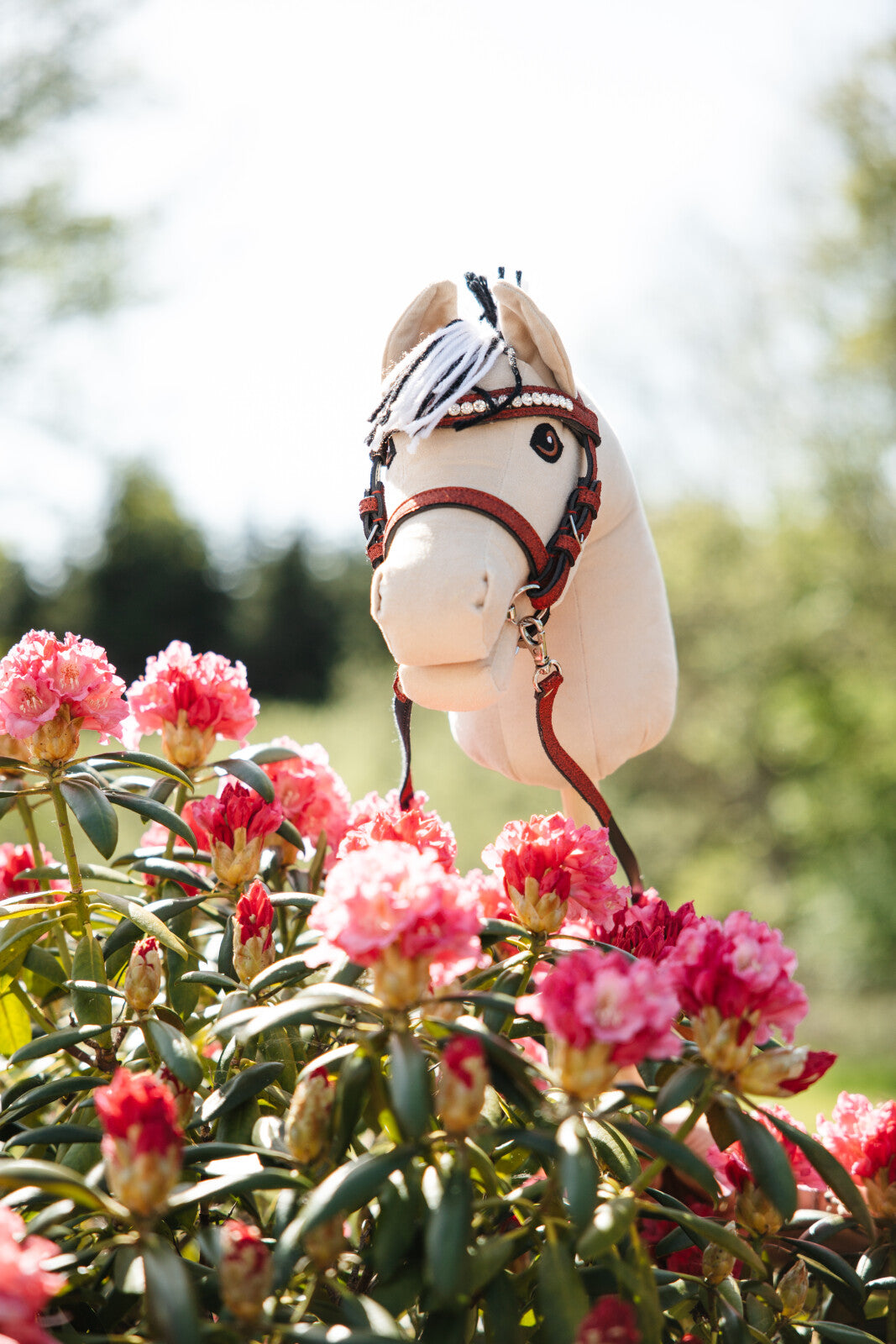 My Hobby Horse Trense, rød glitter