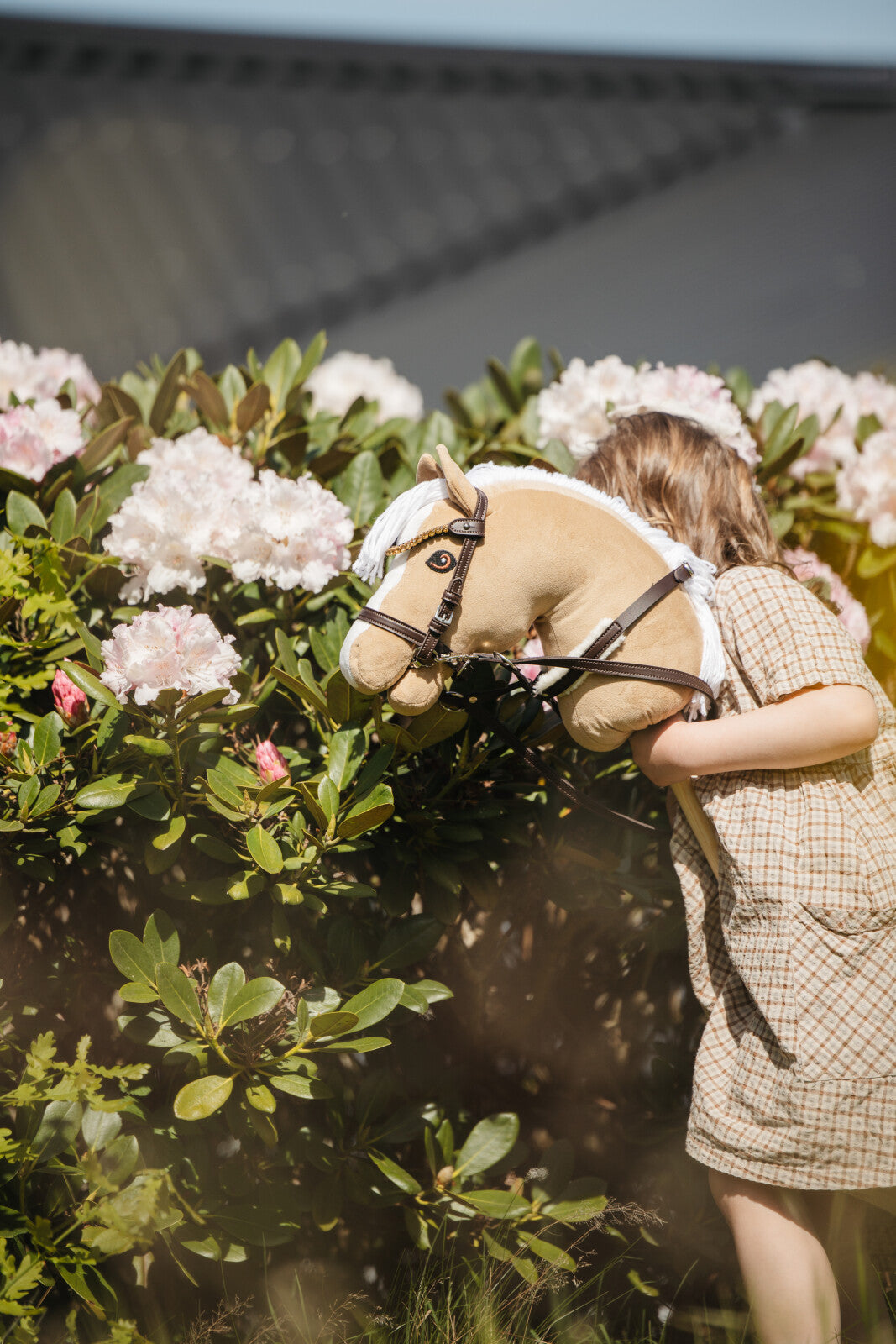 My Hobby Horse Trense brun, med guldsten