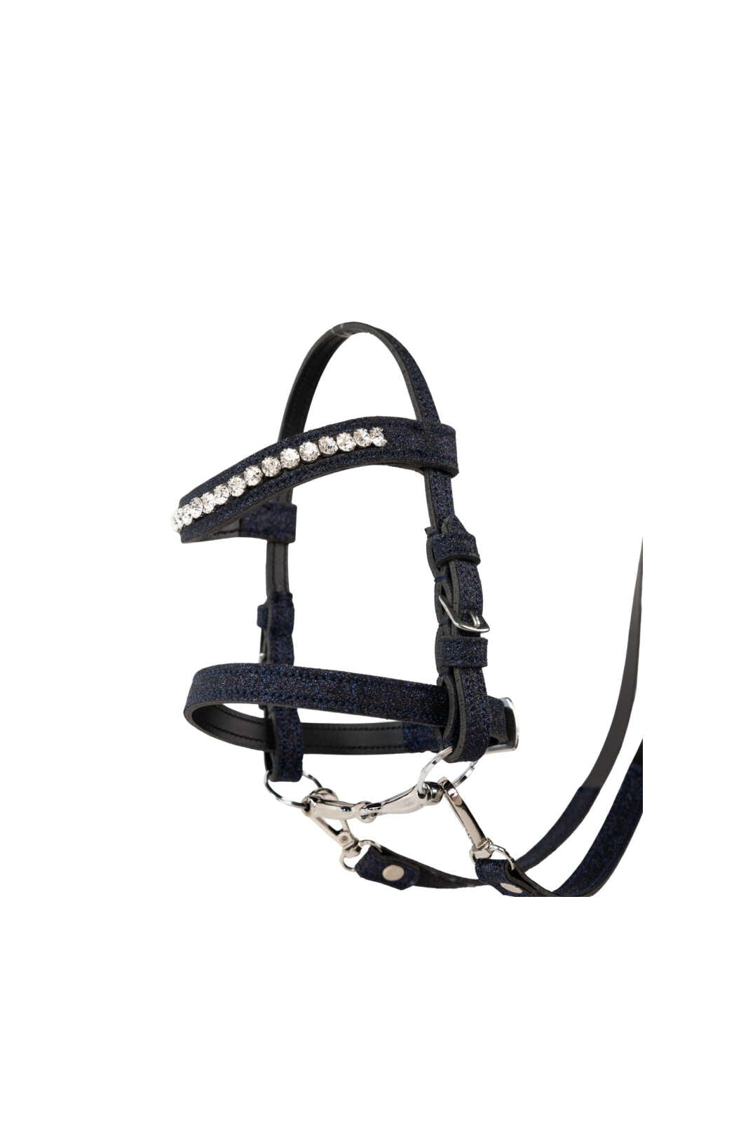 My Hobby Horse bridle, navy glitter