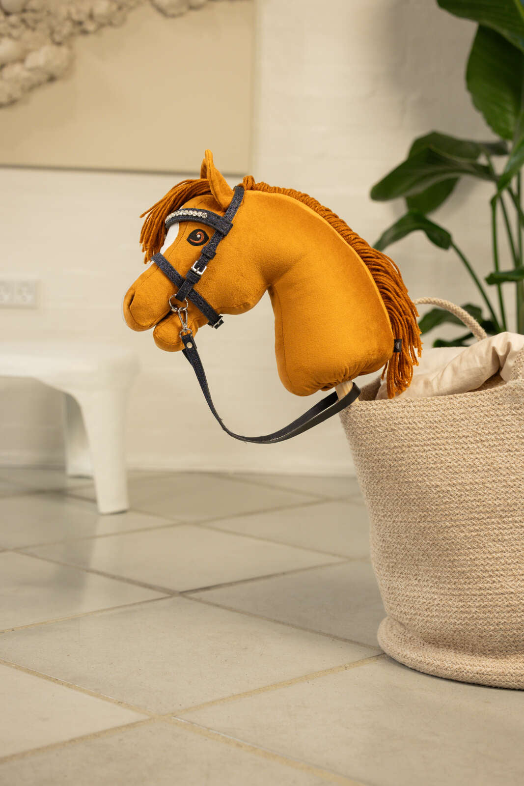 My Hobby Horse hodelag, navy glitter