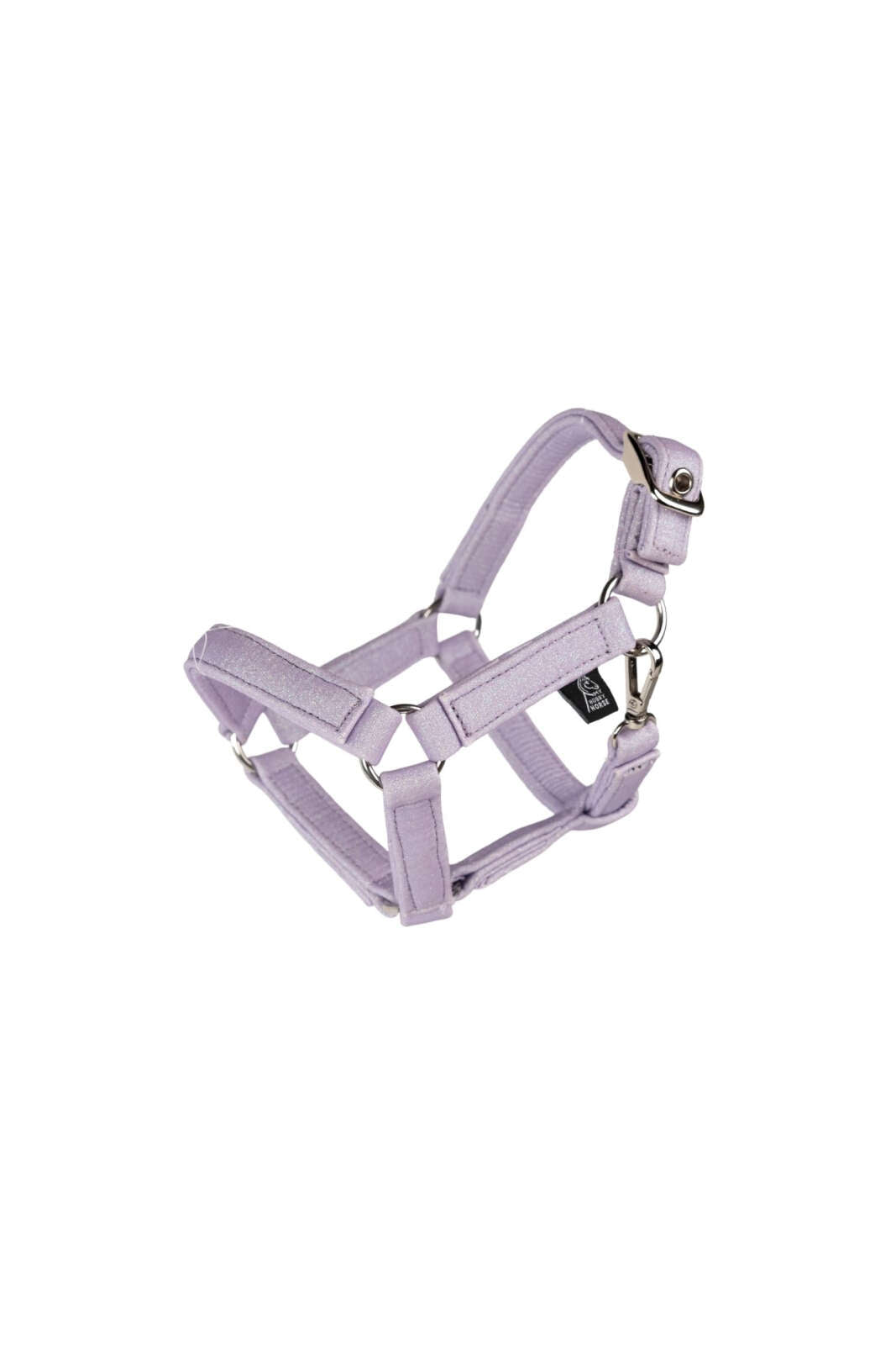 My Hobby Horse halter, lavender glitter