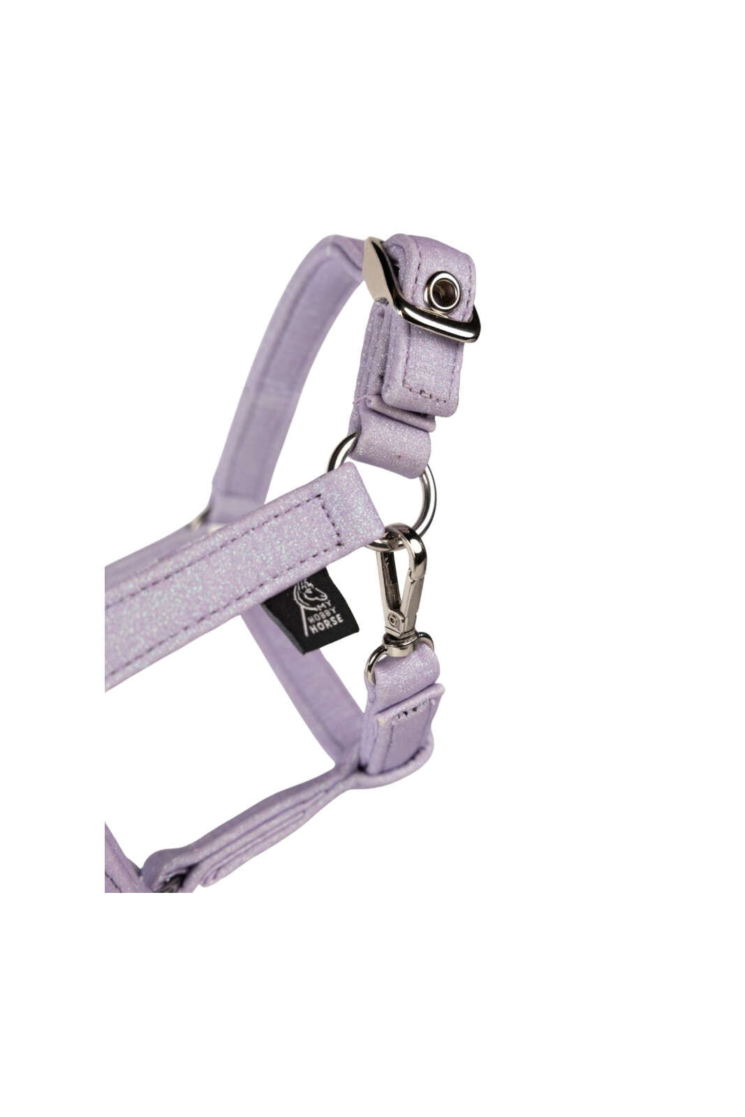 My Hobby Horse halter, lavender glitter