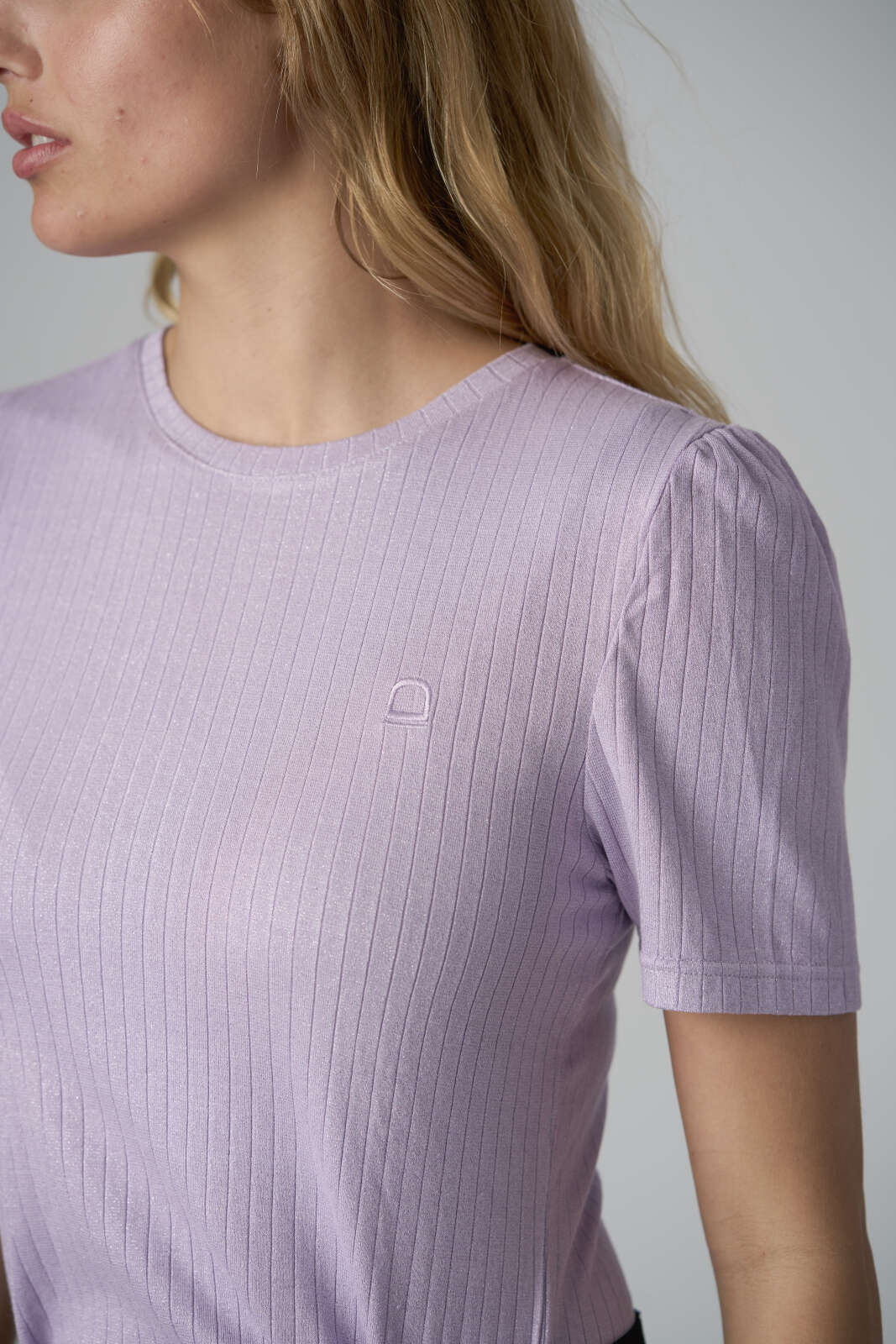 Equipage Alexa kortærmet glimmer t-shirt