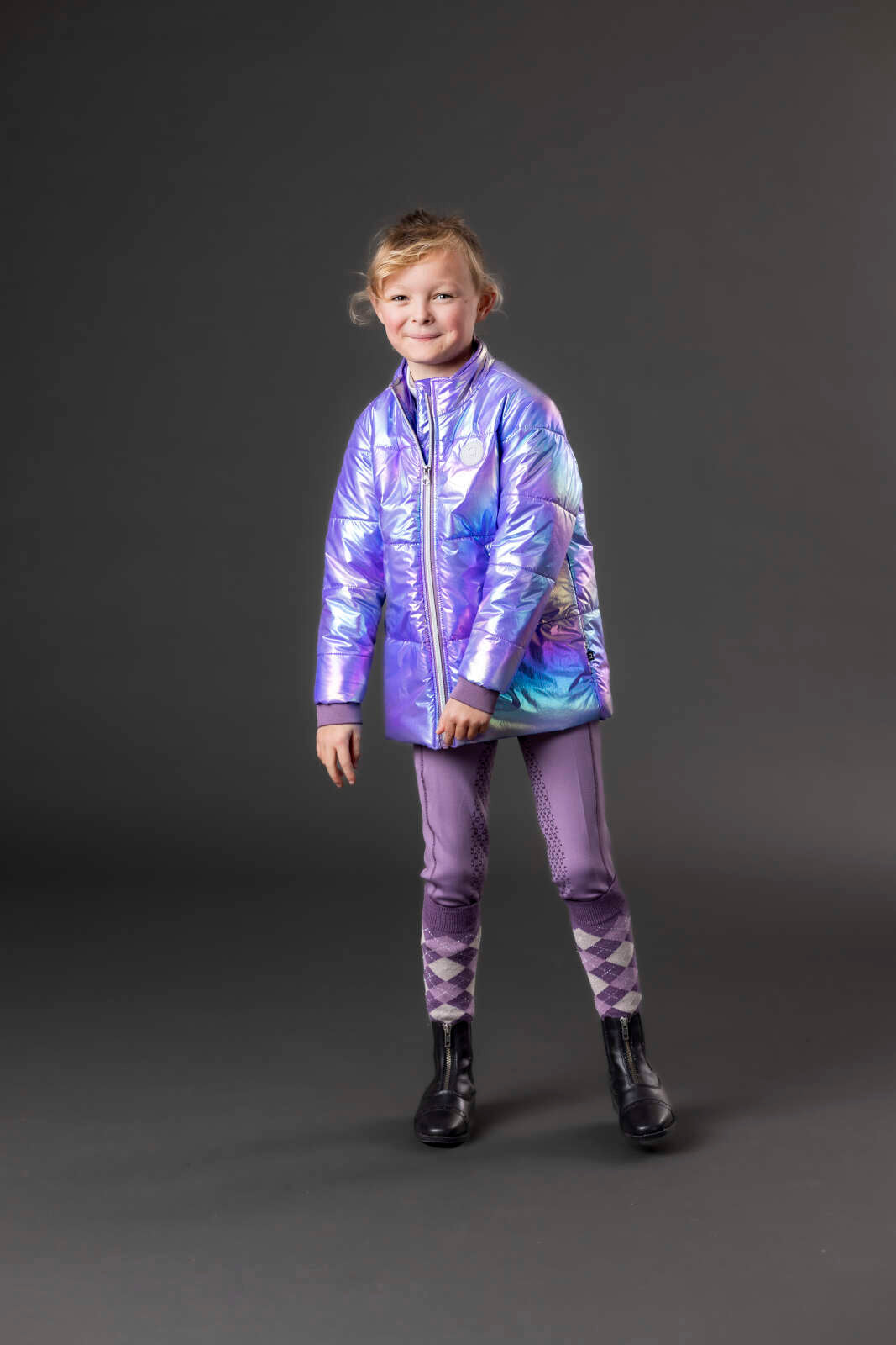 Equipage Shine riding jacket for kids